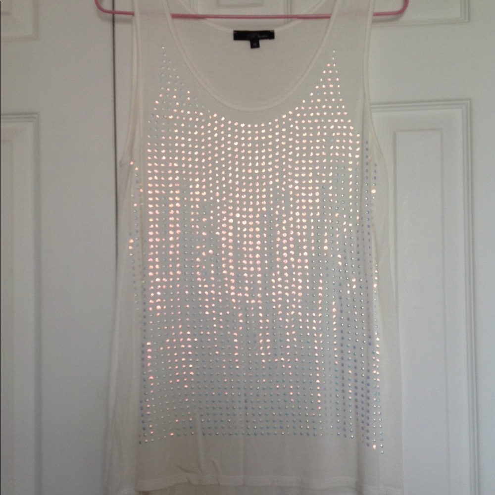 B'leev tunic length tank top, size M